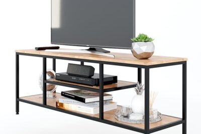 Ke tivi 140cm khung sat son tinh dien ket hop mat go cao su kt940 2 800x800 1