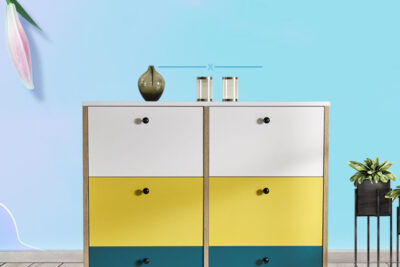 Tu giay gia dinh phong cach hien dai GHS 5825 10