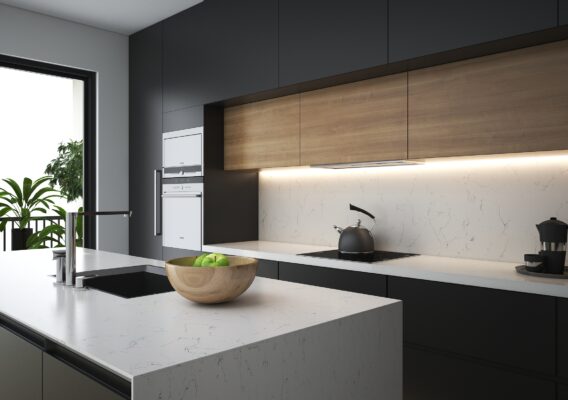 ung dung cua da nhan tao solid surface trong khong gian bep